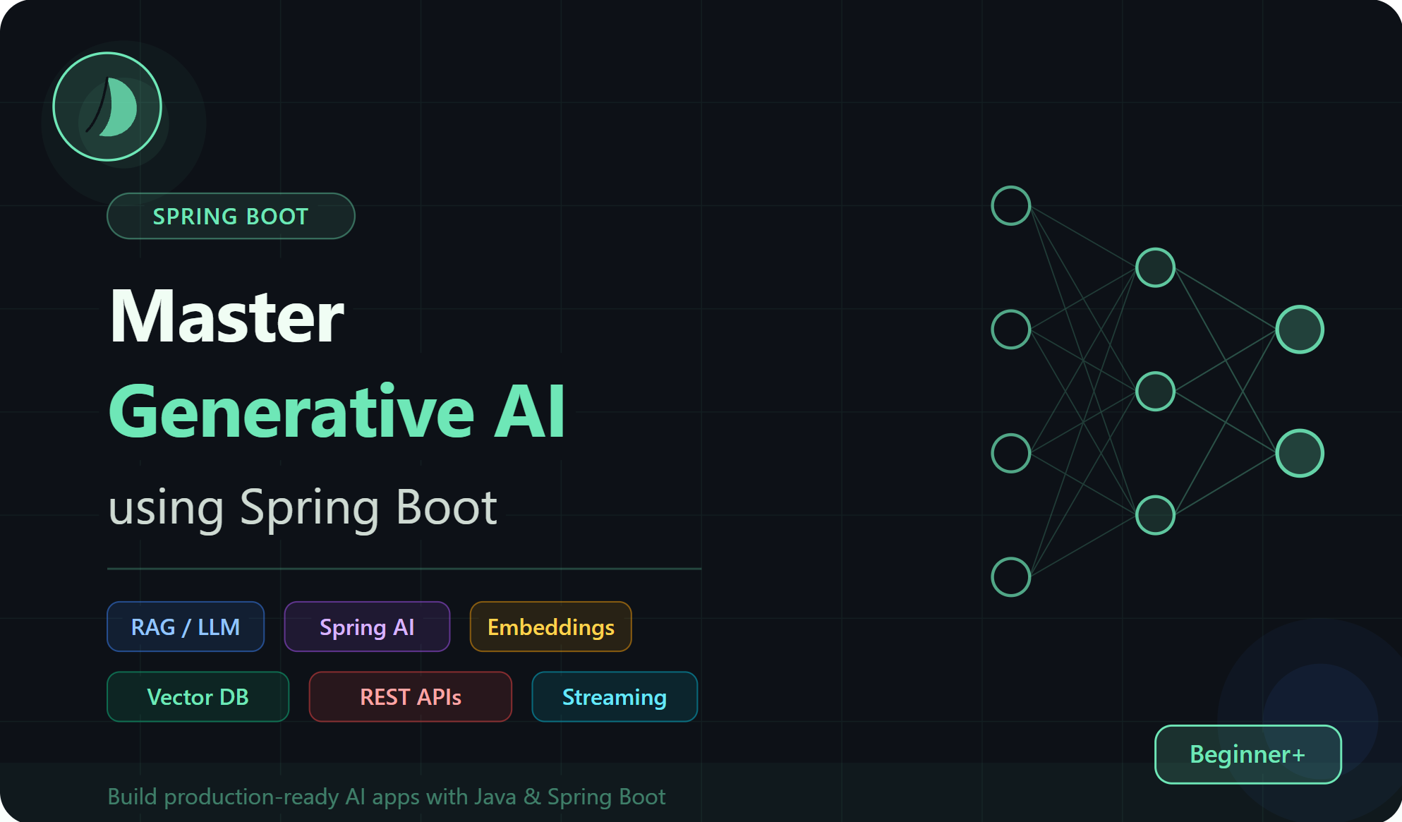Master Generative AI using Spring boot