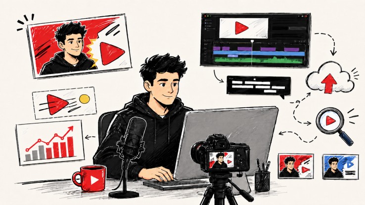 YouTube Content Creation Masterclass using AI