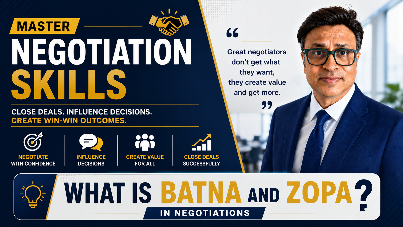 Certification in Master Negotiation Like a Pro in career