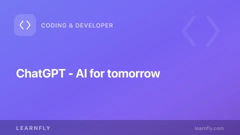 ChatGPT - AI for tomorrow