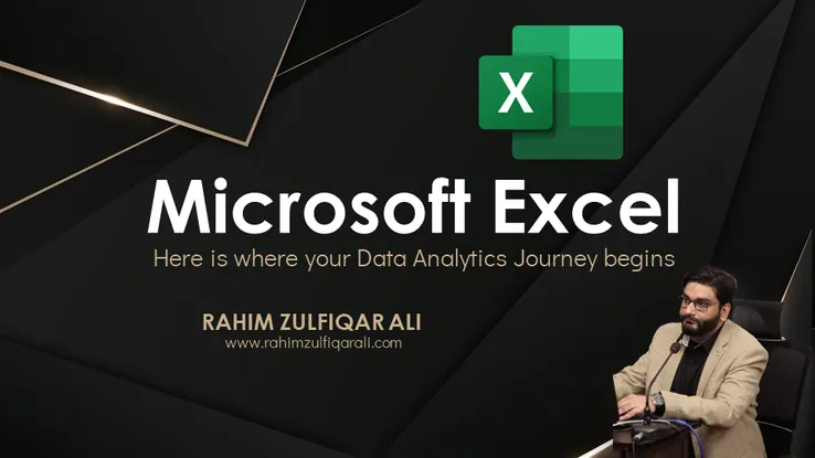 Microsoft Excel Course for Data & Business Analytics (Basic to Advanced)