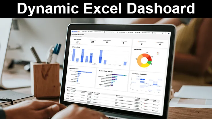 Interactive Microsoft Excel Dashboard for Data Analysts
