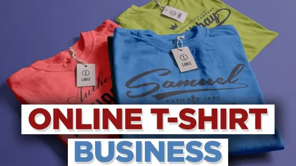 How to Make an Online T-Shirt Business