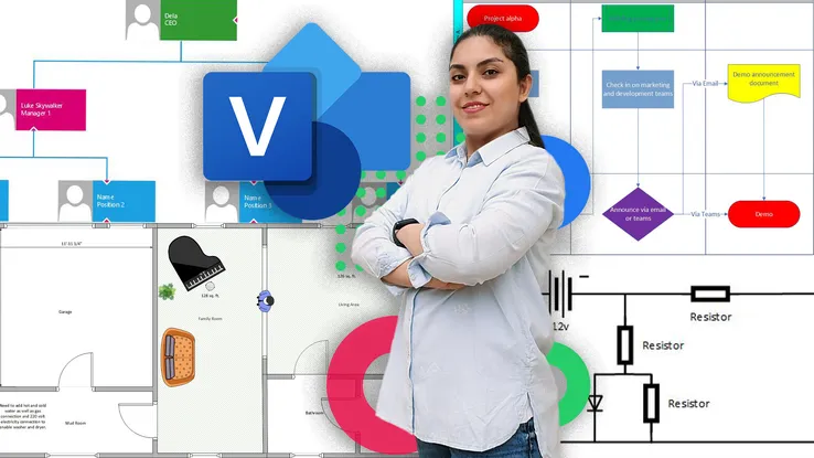 Microsoft Visio 2021 Full Course - Beginner to Expert