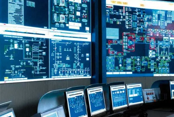 SCADA System Interface with PLC