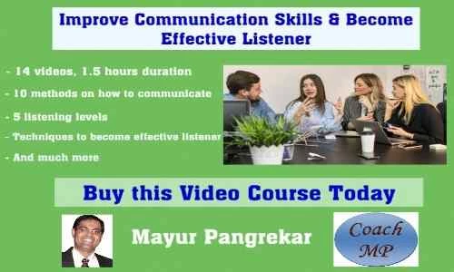 Improve Communication Skills & Become Effective Listener
