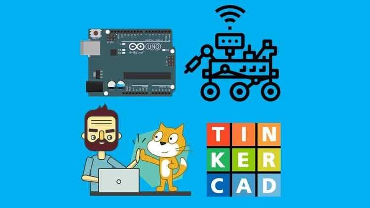Arduino based Circuits and Robotics Design using Tinkercad