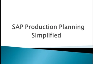 SAP PP Complete Course Simplified